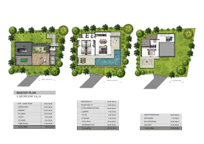 Santi Pura - 3BR Pool Villa - Type B
