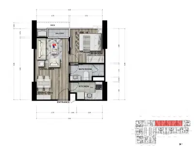 Sapphire Luxurious Condominium Rama 3 - 1BR (1)