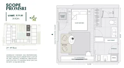 Scope Promsri - Studio Room - Type A