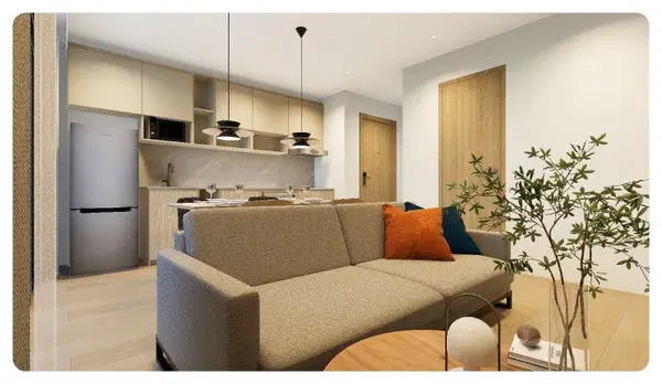 Sea Heaven Beachfront Naithon - Phase 3.1 - 1BR - Type A
