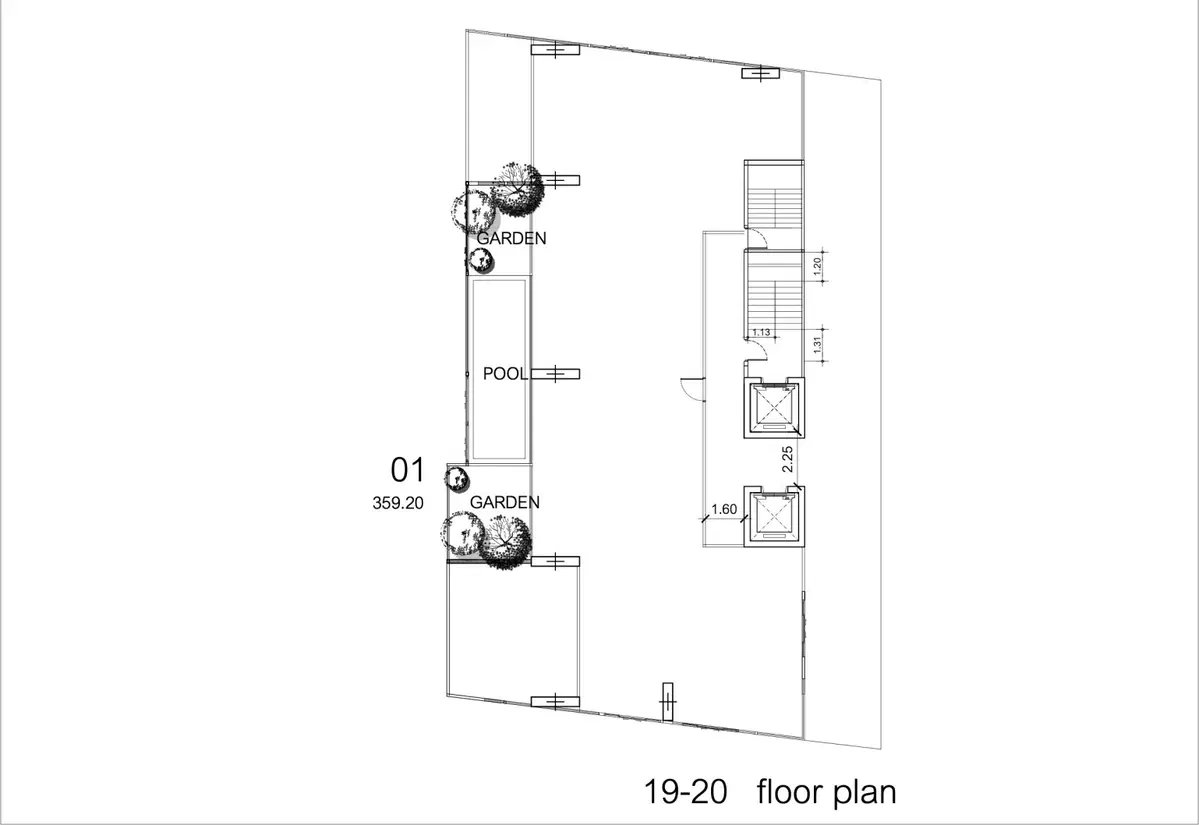 Sea Sky By Sands - Unit Plan - Penthouse