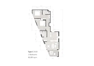 Secret Garden Condominium - 2BR (2)