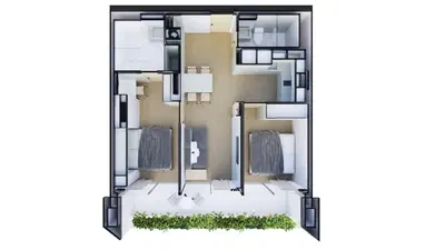 Serene Condo Layan - 2BR - Type C1 (Pool Access)