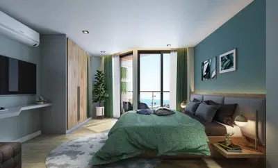 Serene Condominium - 1BR Type B2 Garden View