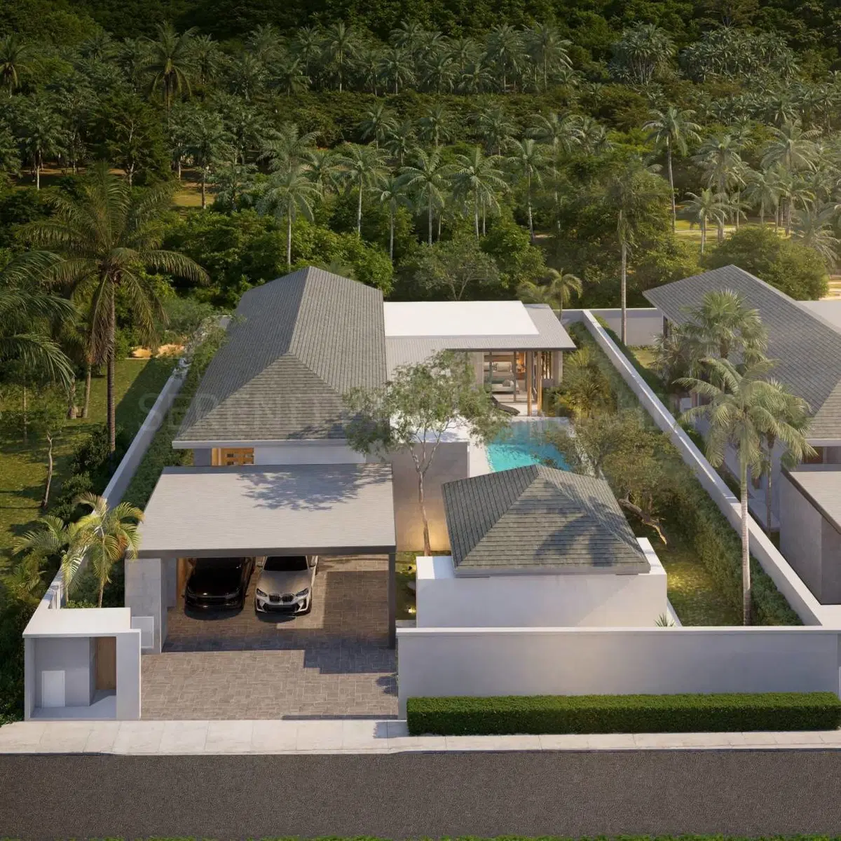 Serenity Hills Hua Hin - top view