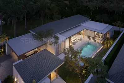 Serenity Hills Hua Hin - top view - night