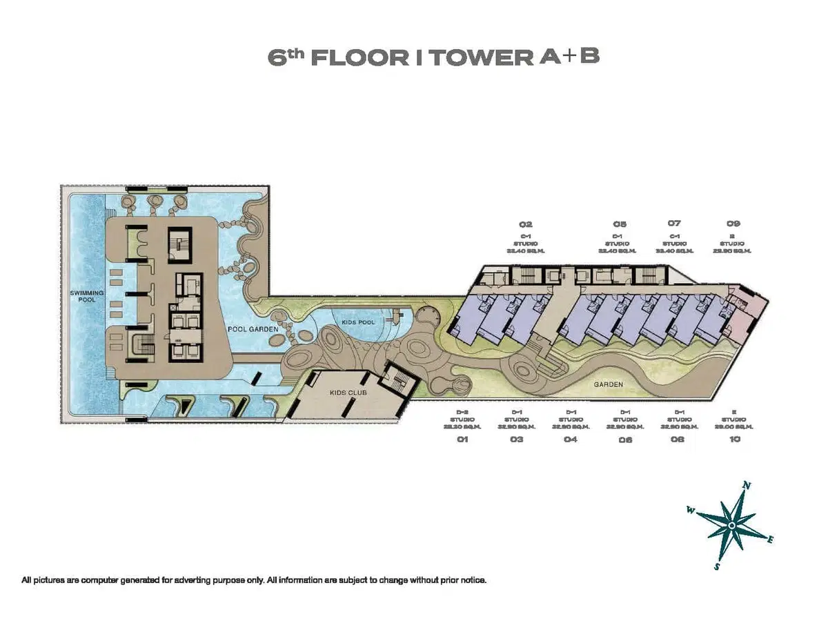 Sky-Park-Lucean-Jomtien-Pattaya-Floor-Plan-Level-6.jpg