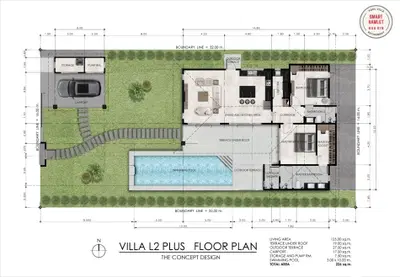 Smart Hamlet 2 - 2BR Pool Villa - Type L2