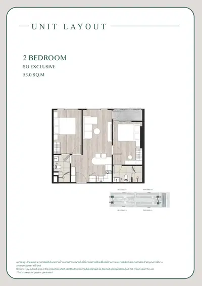 So Origin Sukhumvit 105 - 2BR