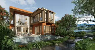 Sri Panwa Lagoon - 4BR Pool Villa - Copper Glow