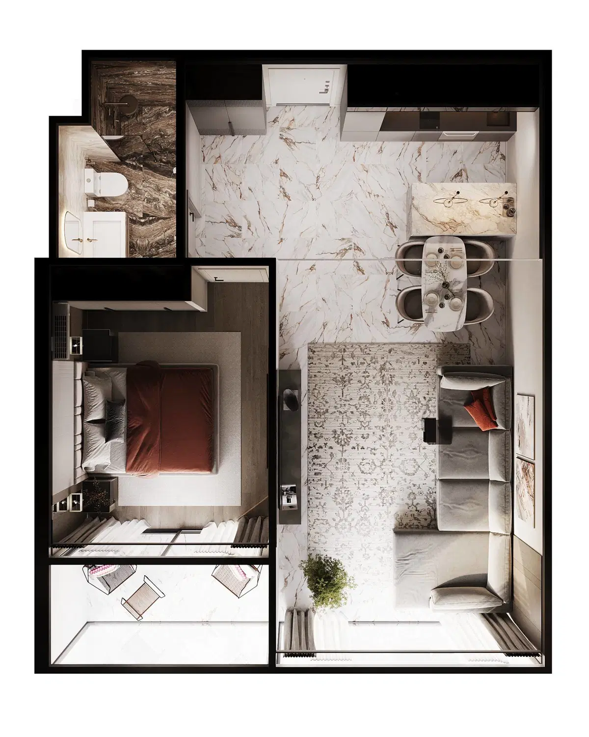 Sun Hills Lakeside - Floor plan