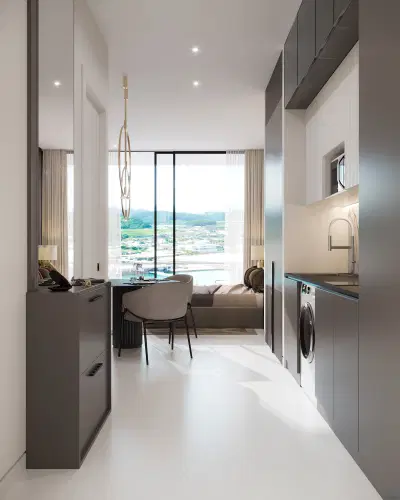 Sun Hills Lakeside – Studio Garden View – Type S (Building A)