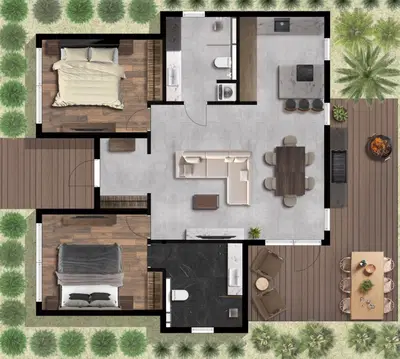 Sunset Paradise - 2BR Villa