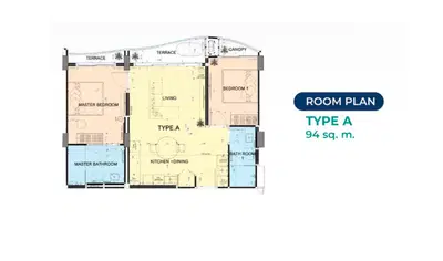 Surin Top Condominium – Floor plan