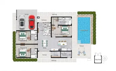 THE SKY 126 - 3BR Pool villa - Type D