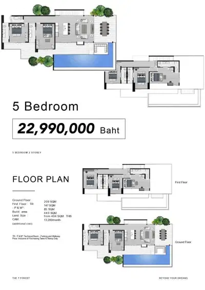 The T Forest - 5BR Pool Villa