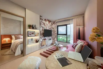 The Base Urban Rama 9 - 1BR Simplex (M)