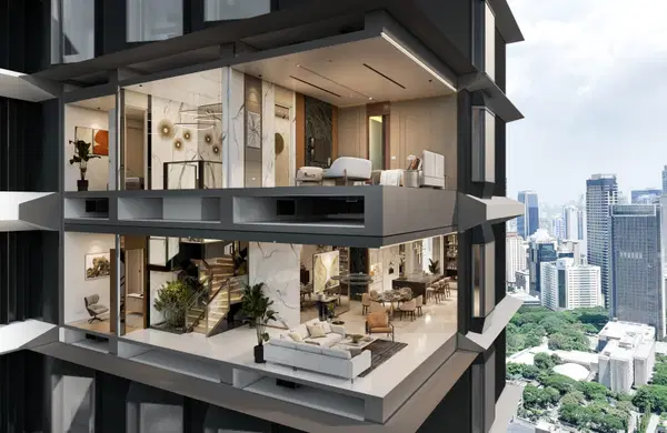 The Estate Makati - 3BR Type A - High Zone