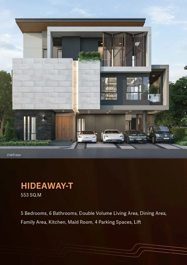 The Gentry Sukhumvit - Bangna - 5BR - Type Hideaway - T