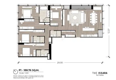 The Issara Sathorn - Penthouse Type - P1