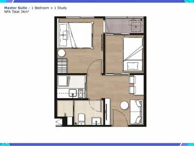 The Origin Kathu - Patong - 1BR (Master Suite)