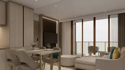 The Ozone Oasis Condominium - 1BR Type - C (Mountain View)