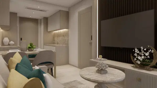 The Ozone Oasis Condominium - 1BR Type - B (Mountain View)