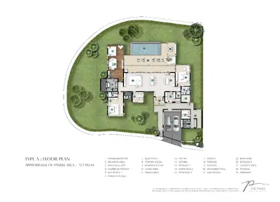 The Pano Baan Suan Loch Palm - 3BR Pool Villa - Type A