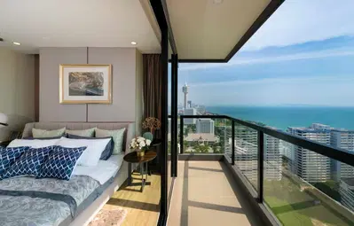The Panora Pattaya- 2BR Sea View High-Zone - Type B6 Combine