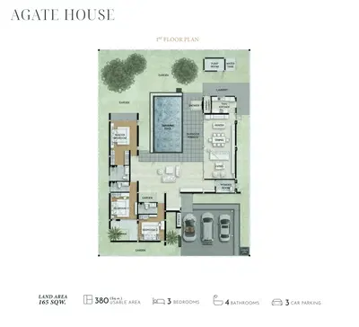 The Prospect Villa - 3BR Pool Villa - Type Agate