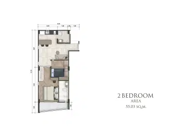 The Trees Residence - 2BR