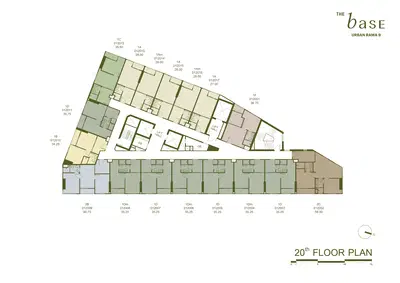 The Base Urban Rama 9 - 1BR Simplex