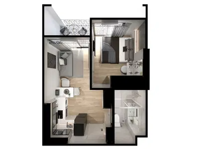The Indeed Condo Pattaya - Unit Plan
