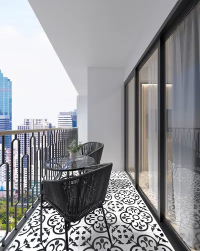 The Indeed Condo Pattaya - balcony