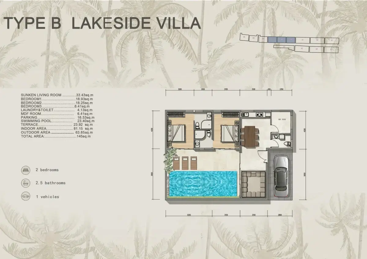 The Lagoon Residence - Unit Plan - Type B