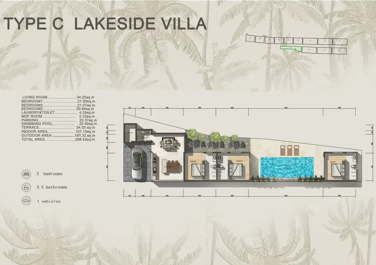 The Lagoon Residence - Unit Plan - Type C