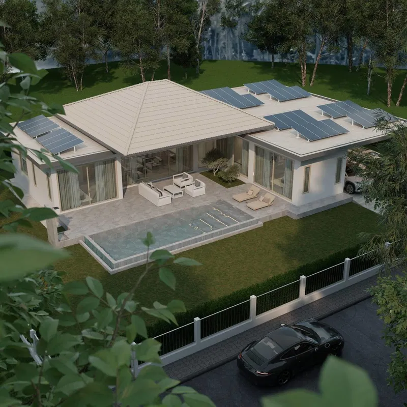 The Mountain Estate Hua Hin - Top view