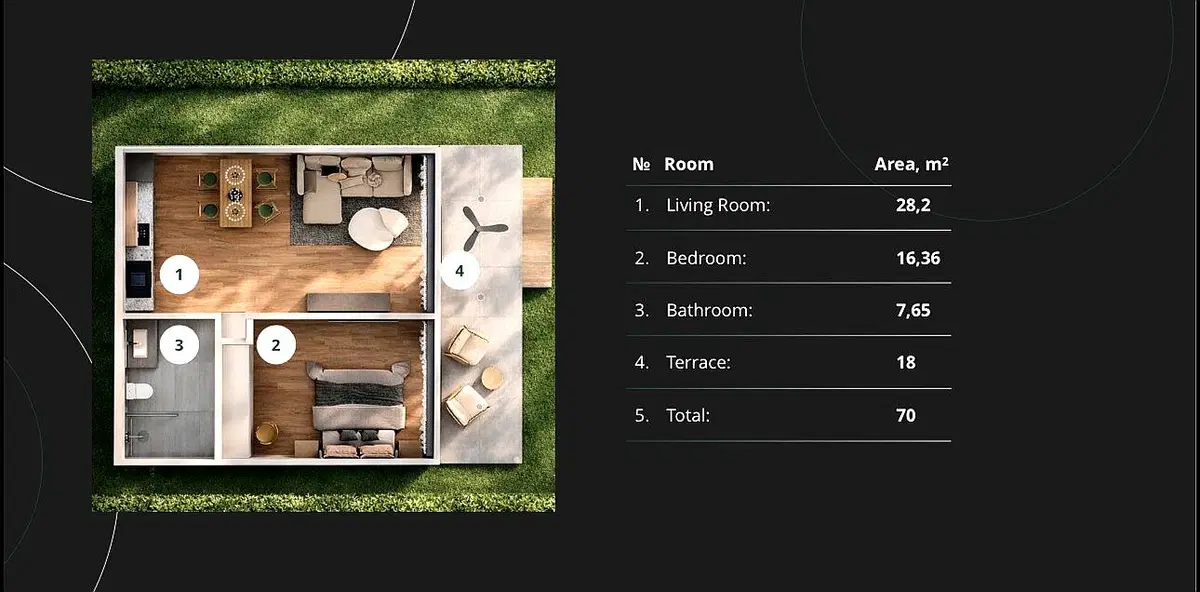 Tropical Villas - Unit Plan
