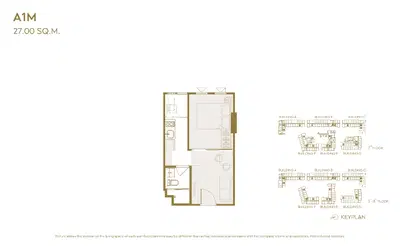 Aspire Sukhumvit 103 - 1BR - Type A1M
