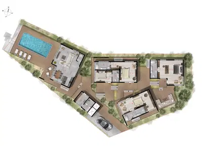 Venera Village - Phase 1 - 4BR Pool Villa (Large Plot)