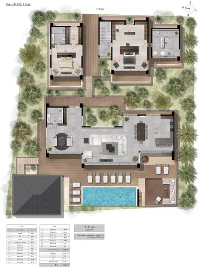 Venera Village - Phase 2 - 5BR Pool Villa (Large Plot)