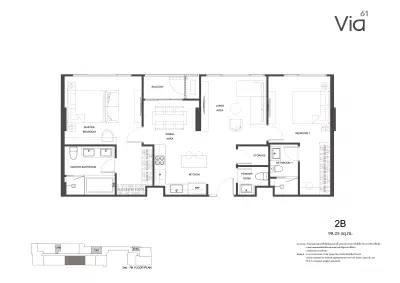 Via 61 - 2BR - Type B