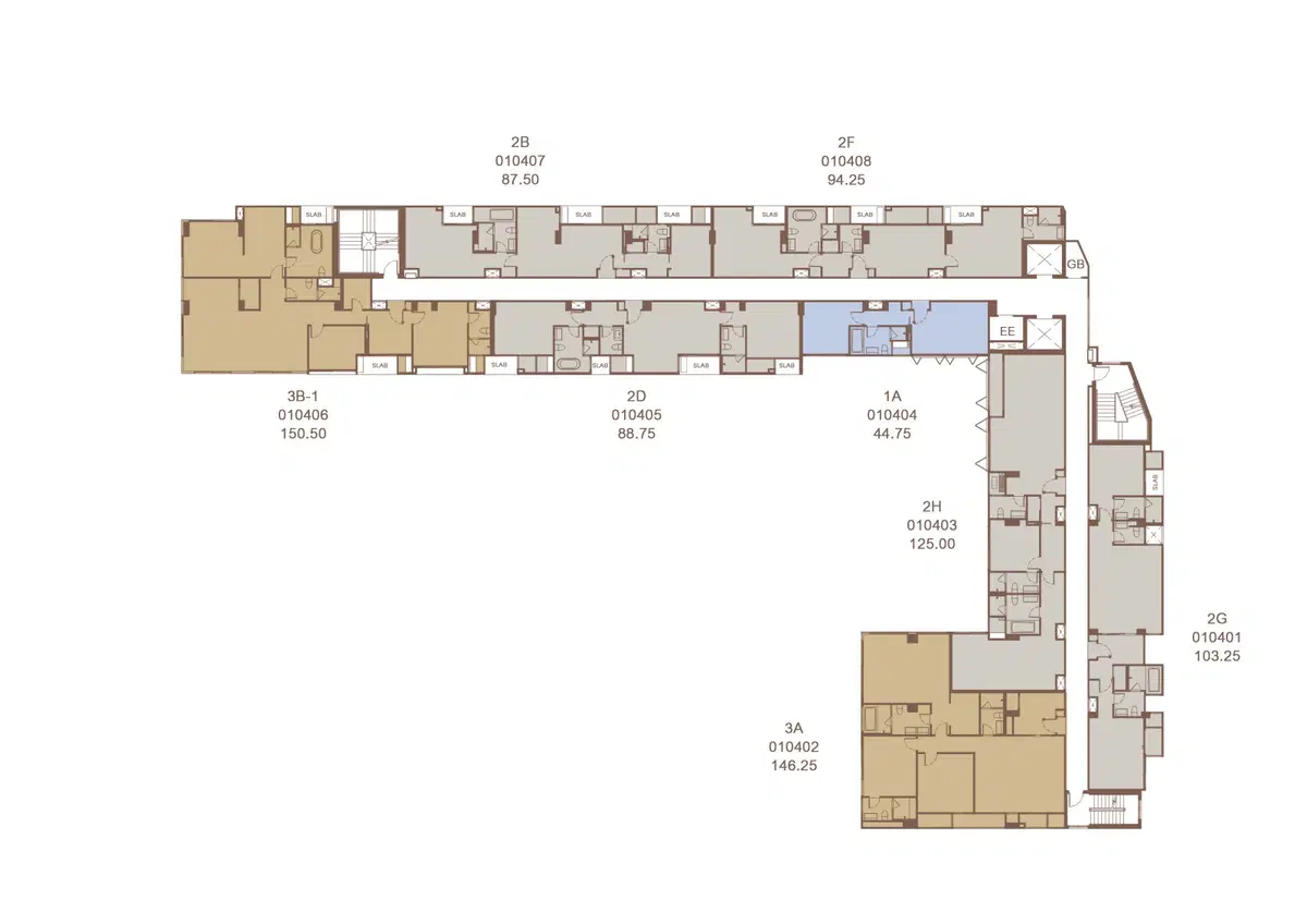 Via 34 - Floor plan