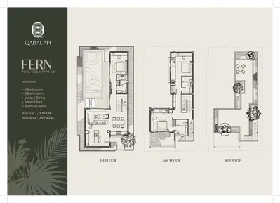 Villa Qabalah - 3BR Villa - Type Fern (Last unit left)