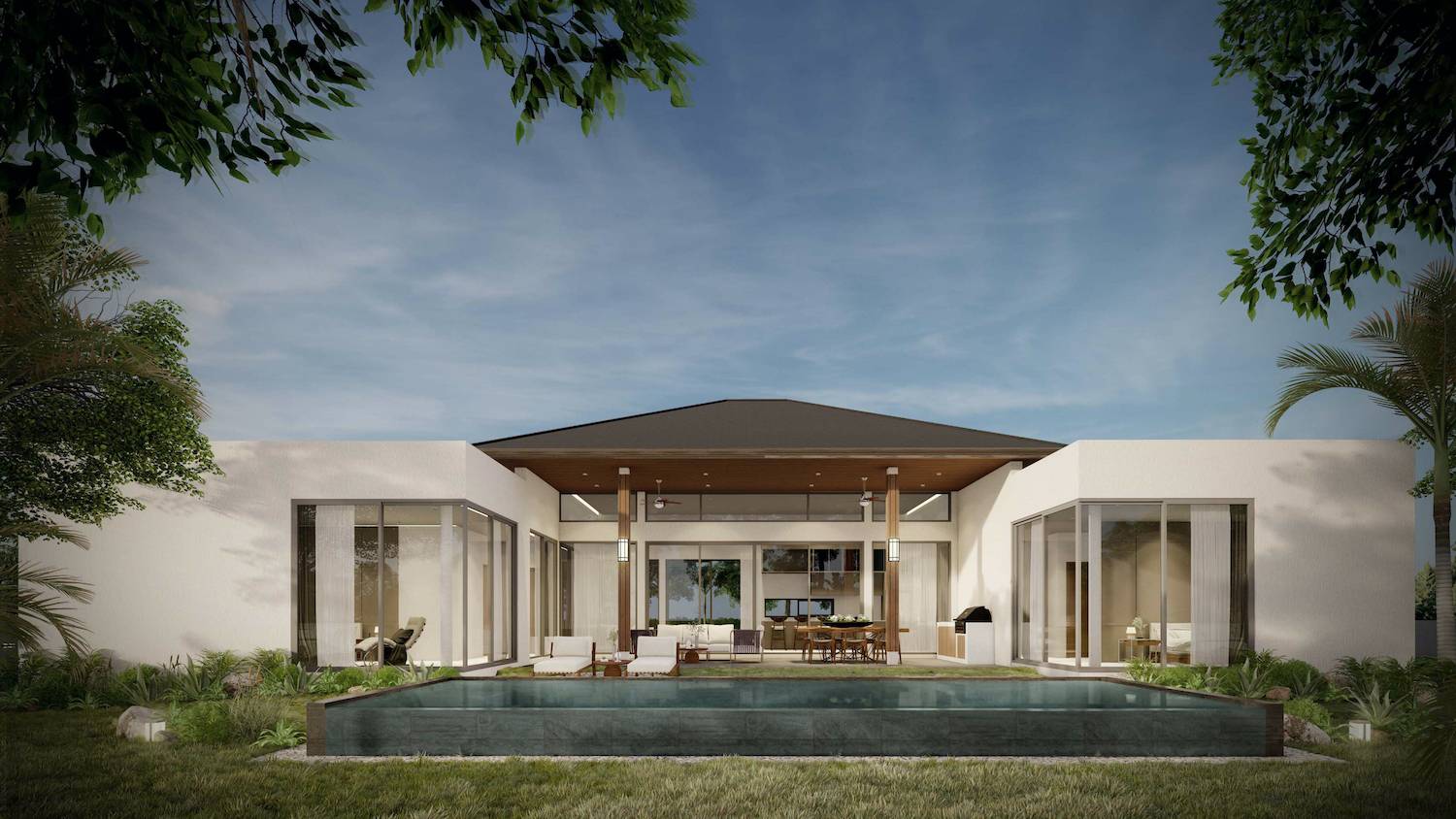 Villa Samata - 1storey front