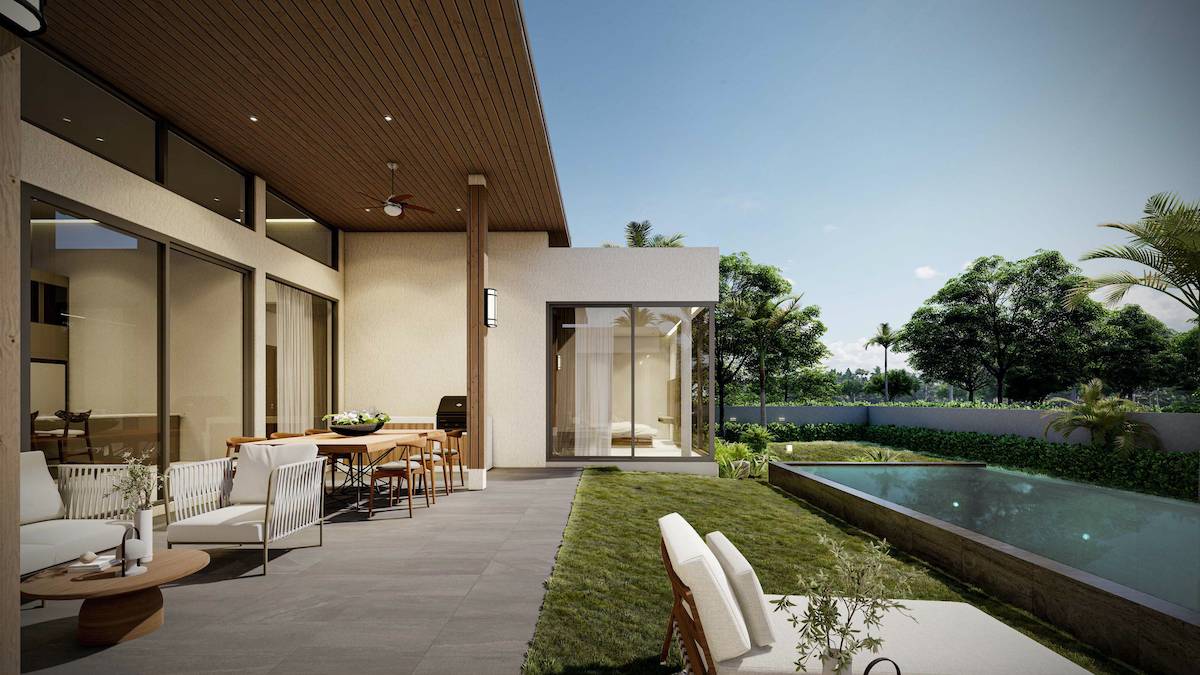 Villa Samata - Garden + Pool
