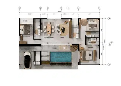 Walee House - 3BR Pool Villa