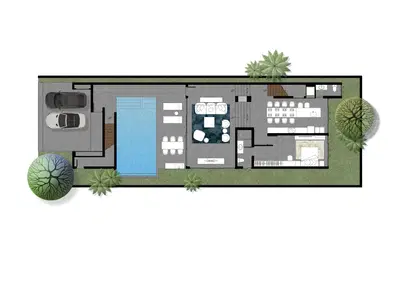Wallaya Hill by Wallaya Villas - Unit Plan - Level 1