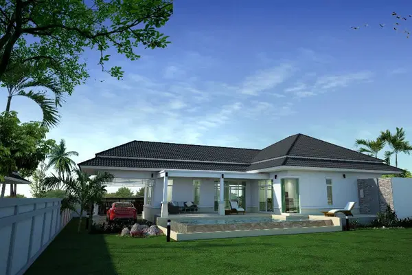 White Beach Villas - 3BR Pool Villa - Type Lady Palm