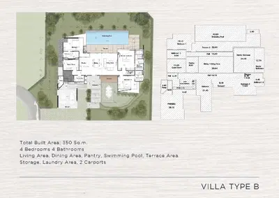 Woodland Villas - 4BR Pool Villa - Type B